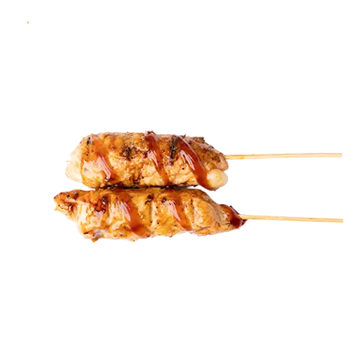 [90a] [90a] Yakitori poulet fromage 