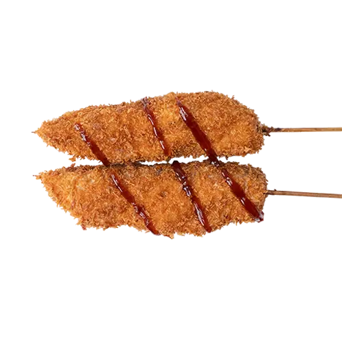 [194] [194] Kushikatsu saumon 