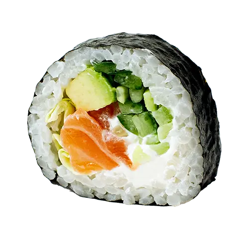 [68] [68] Fresh salmon roll  (Rouleau)