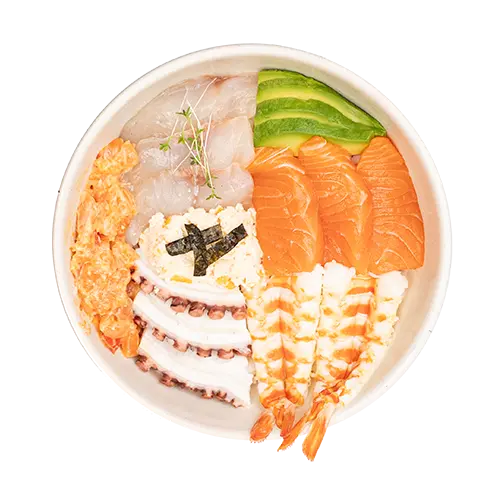 [86] [86] Chirashi Sushi Mixte 