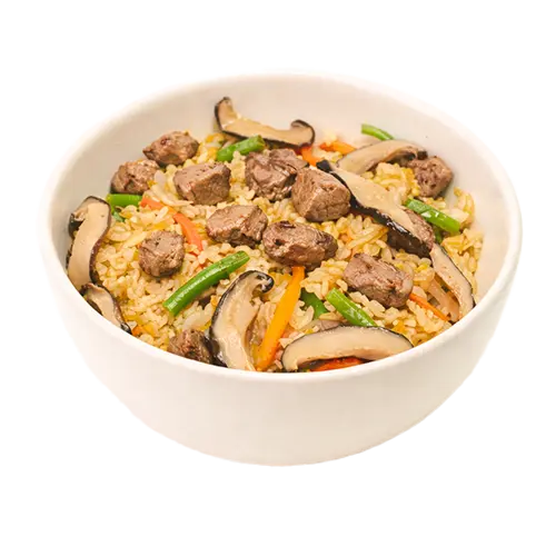 [233] [233] Pilaf bœuf Shiitake