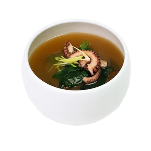 [10a] [10a] Soupe miso au poulpe 