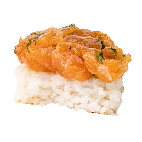[162] Sushi Cake tartare de deux saumons 