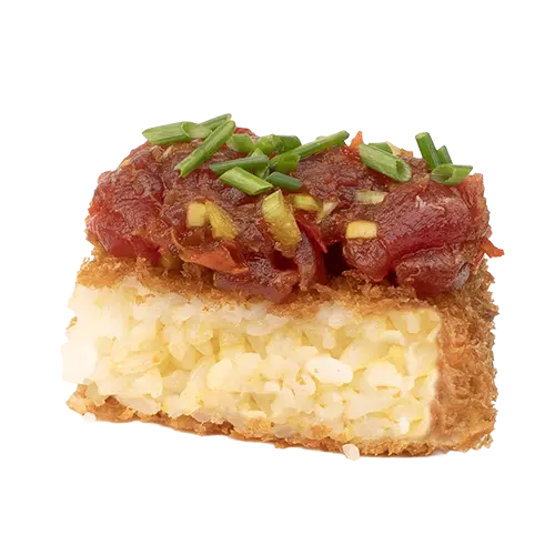 [263] [263] Sushi Panko tartare de thon piquant